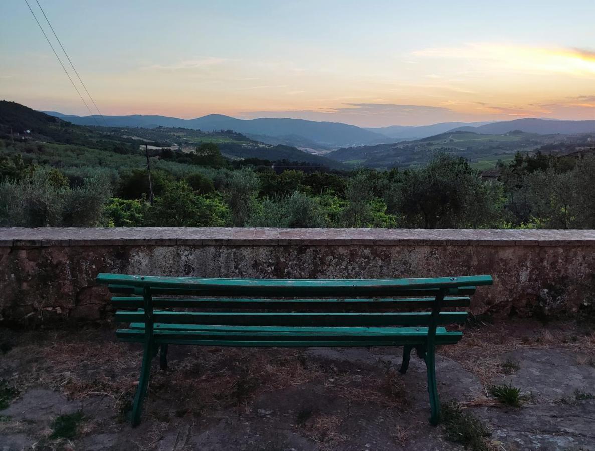 Fattoria Di Caticciano, Elegante Affittacamere Relax E Natura Vicino Firenze Pelago 外观 照片